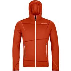 Ortovox Uomo Maglioni Ortovox Felpa Fleece Light Hoodie - Rosso