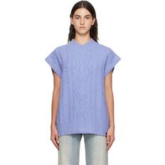 Martine Rose Blue Boiled Vest Cornflower Blue