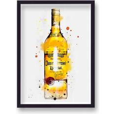 Astoria Grand Graphic Splash Jose Cuervo Framed Art