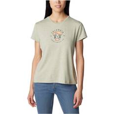 Columbia Woman T-shirts Columbia Women's Sloan Ridge Graphic S/S Tee Sport shirt XL, sand