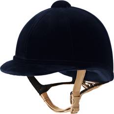 Riding Helmets Charles Owen Hampton Riding Hat, Navy Navy