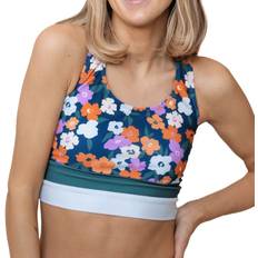 L Bikini Tops Nani Swimwear Cut Back Crop Bikini Top Women's