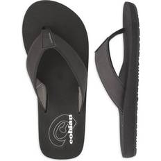 Laced Flip-Flops Cobian Men's Floater Flip-Flop, Black