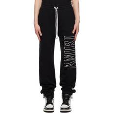 Amiri Broeken Amiri Black Printed Lounge Pants