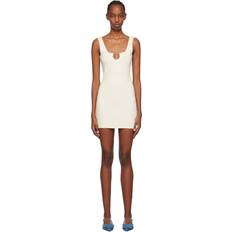 Jacquemus White Les Classiques 'La mini robe Sierra' Minidress Off-White FR