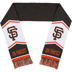 Cotton Scarfs Wear by Erin Andrews Women's San Francisco Giants Jacquard Stripe Scarf Black, White