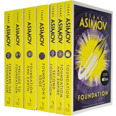 The Foundation Series by Isaac Asimov 7 Books Collection Set Fiction Paperback