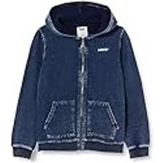 Levi's Kids Lvb logo indigo full zip hoodie Jungen Out Of The Blue Jahre