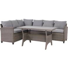 Ambia Garden 1694000705 Lounge-Set, 1 Tisch einschl. 2 Sofas