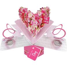 Party Supplies Second Nature From The Dog Floral Heart Pop Up Mother's Day Card 3D Greeting Cards