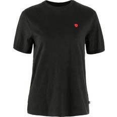 Fjällräven Mujer Camisetas Fjällräven Hemp Blend Manga Corta Negro Mujer - Black