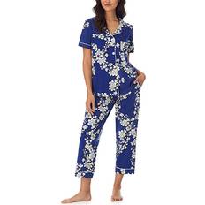 Organic Fabric - Women Sleepwear Bedhead PJs Organic Cotton Crop Pajamas