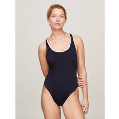 Tommy Hilfiger Mujer Trajes de baño Tommy Hilfiger Essential Racerback One-Piece Swimsuit DESERT SKY