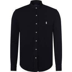 Tøj Polo Ralph Lauren Featherweight Mesh Shirt Langærmet Striktrøje - Navy
