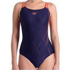 Arena Women's Dive Swimsuit Swim Pro Back Badeanzug Gr blau