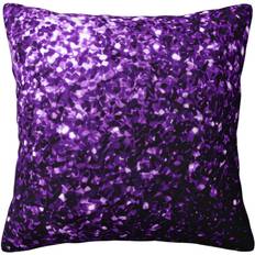 Purple Cushion Covers KEROTA Beautiful Glitter Pillow Case Cushion Cover Purple