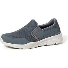 Skechers EQUALIZER 4.0, Men's EQUALIZER 4.0, Grey Charcoal Mesh/Pu/Orange Trim Ccor 45.5 EU