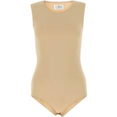 Viscosa Bodys Maison Margiela Skin Pink Stretch Viscose Bodysuit