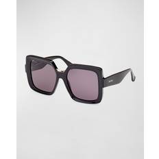 Max Mara Unisex Solglasögon Max Mara Elegant Klänning Mm0088 - Svart