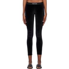 Velvet Clothing Tom Ford Black Jacquard Leggings