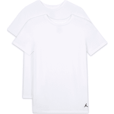 Spandex T-Shirts Nike Big Kid's Flight Base Tees 2-pack - White (9J0638-001)