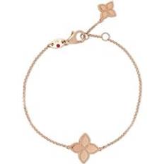 Roberto Coin Princess Flower 18ct Rose Gold Bracelet Rose Gold