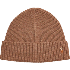 Polo Ralph Lauren Signature Wool Beanie Brown Heather