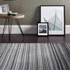 Carpets & Rugs BeddingMill UK Modern Fine Stripes Grey
