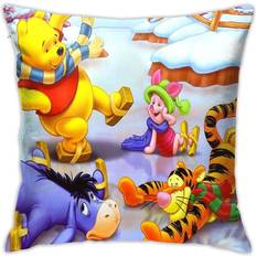 KEROTA Winnie The Pooh Cushion Covers,Cushions Square