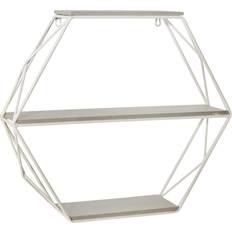 Wall Shelves Sagebrook Home 13884-07 Metal/Wood 3 Tier Wall Shelf