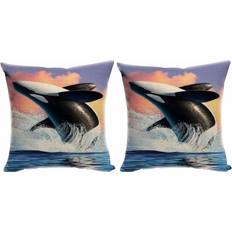 Fiber Cushion Covers KEROTA Decorative Room Pillow Cushion Cover