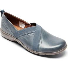 Turquoise - Women Ballerinas Cobb Hill Women Penfield Envelope Teal Ballet Flat 6.5W