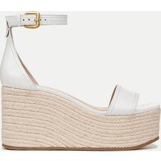 Veronica Beard Gianna Leather Platform Wedge Espadrille Sandals - Women's