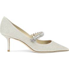 Jimmy Choo Bing 65 Glitter Pointed Toe Pumps - Women's