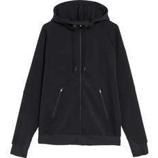 On Clothing On Black Zipped Hoodie