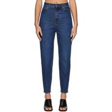Toteme Byxor & Shorts Toteme Navy Tapered Jeans 404 Dark Blue WAIST 23