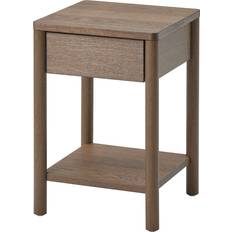 IKEA Tonstad Brown Stained Oak Veneer Sängbord 40x40cm