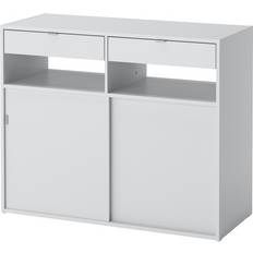 IKEA Gråa Sideboards IKEA SPIKSMED ljusgrå Sideboard