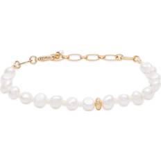 Vidrio Pulseras Anni Lu Women's Stellar Pearly Bracelet in White END. Clothing