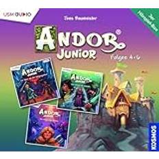 Andor Junior Hörbox Folge 4-6 3 Audio-Cds (CD)