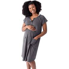 Gray - Women Nightgowns Kindred Bravely Women's Universal Labor & Delivery NightGown Gray