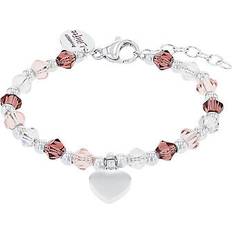 Amor Armband Amor Perlen-Armband PRINZESSIN LILLIFEE HERZ mehrfarbig