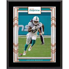 Sports Fan Apparel Fanatics Authentic "Jaylen Waddle Miami Dolphins 10.5" x 13" Sublimated Player Plaque"