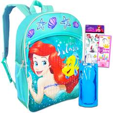 Fast Forward Little Mermaid Ariel Backpack Set - 15"