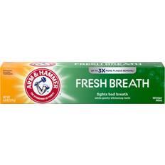 Dental Care Arm & Hammer Advanced White Breath Freshening Toothpaste-, One 6oz Tube, Winter Mint- Fluoride Toothpaste Packaging May