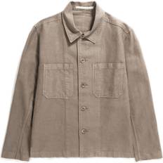 Norse Projects Tyge Cotton Linen Overshirt Clay