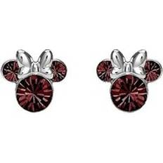 Disney Earrings Disney Silver Minnie Mouse Birthstone Earrings January