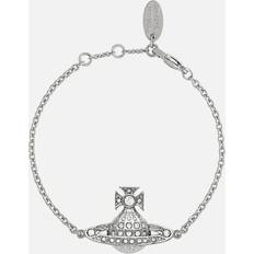 Bracelets Vivienne Westwood Minnie Bas Relief Platinum-Plated Bracelet Grey