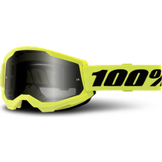 Motorcycle Goggles on sale 100% Strata MX Goggles Neon Yellow