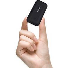Powerbank 10000mah, kompakt externer akku, power bank klein handy ladegerät Schwarz 0.55 Pounds